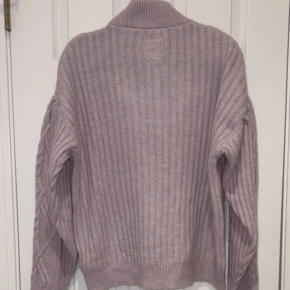 Anthropologie Daily Practice Cable Knit Pullover Sweater - Picture 8 of 10